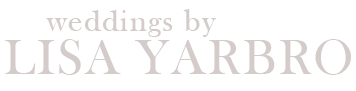 Weddings by Lisa Yarbro logo